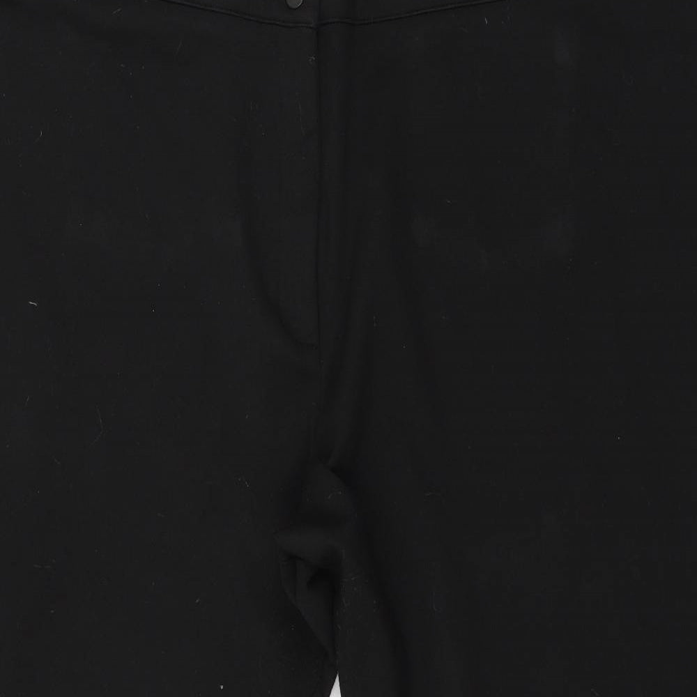 ASOS Womens Black   Cropped Trousers Size 24 L25 in
