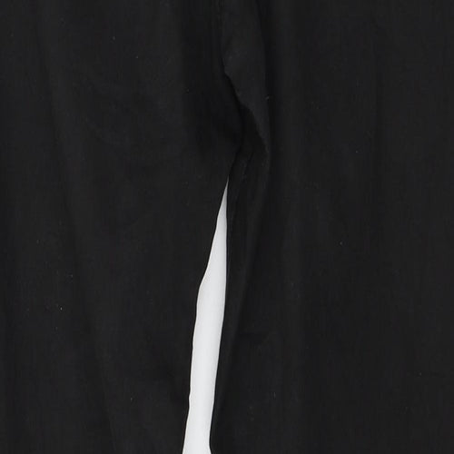 Bershka Womens Black  Denim Skinny Jeans Size 8 L26 in