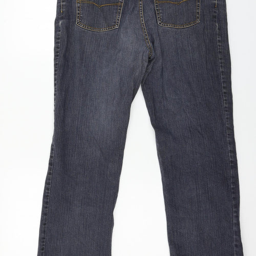 Peppercorn Womens Blue  Denim Straight Jeans Size 34 in L20 in