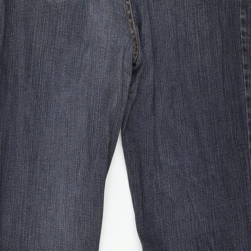 Peppercorn Womens Blue  Denim Straight Jeans Size 34 in L20 in