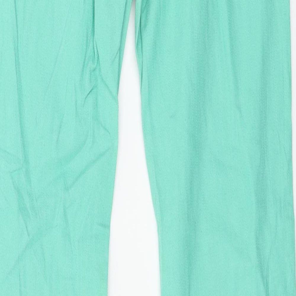OKAY Womens Green  Denim Skinny Jeans Size 32 in L33 in