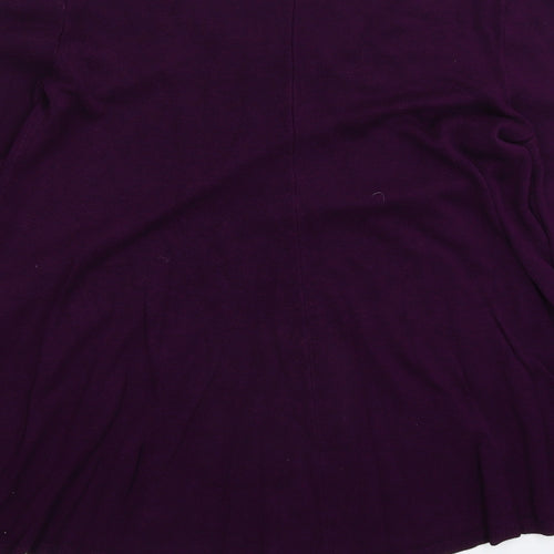 Phase Eight Womens Purple  Knit Pullover Jumper Size 10