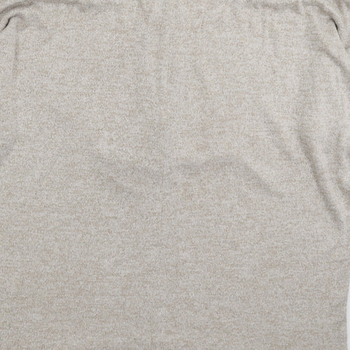 New Look Womens Grey  Knit Pullover Jumper Size S