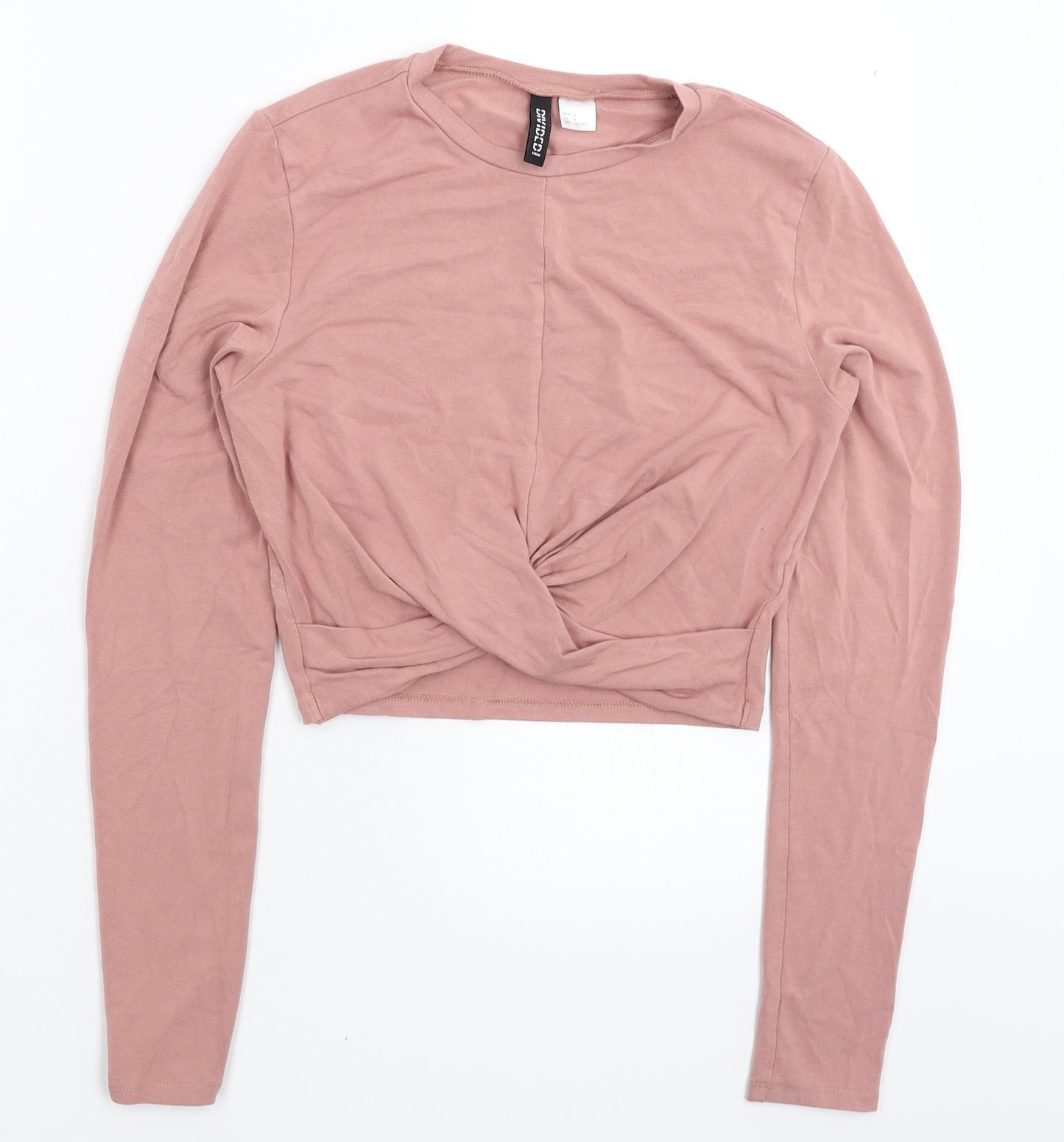 Divided Womens Pink   Basic T-Shirt Size M