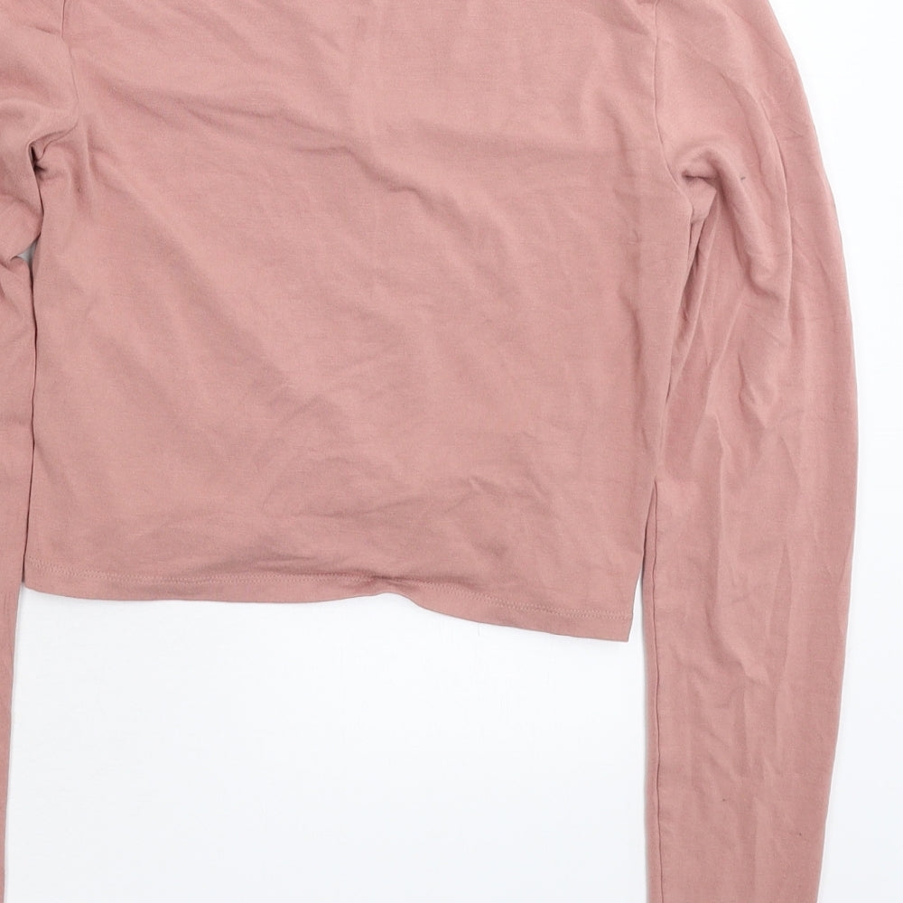 Divided Womens Pink   Basic T-Shirt Size M