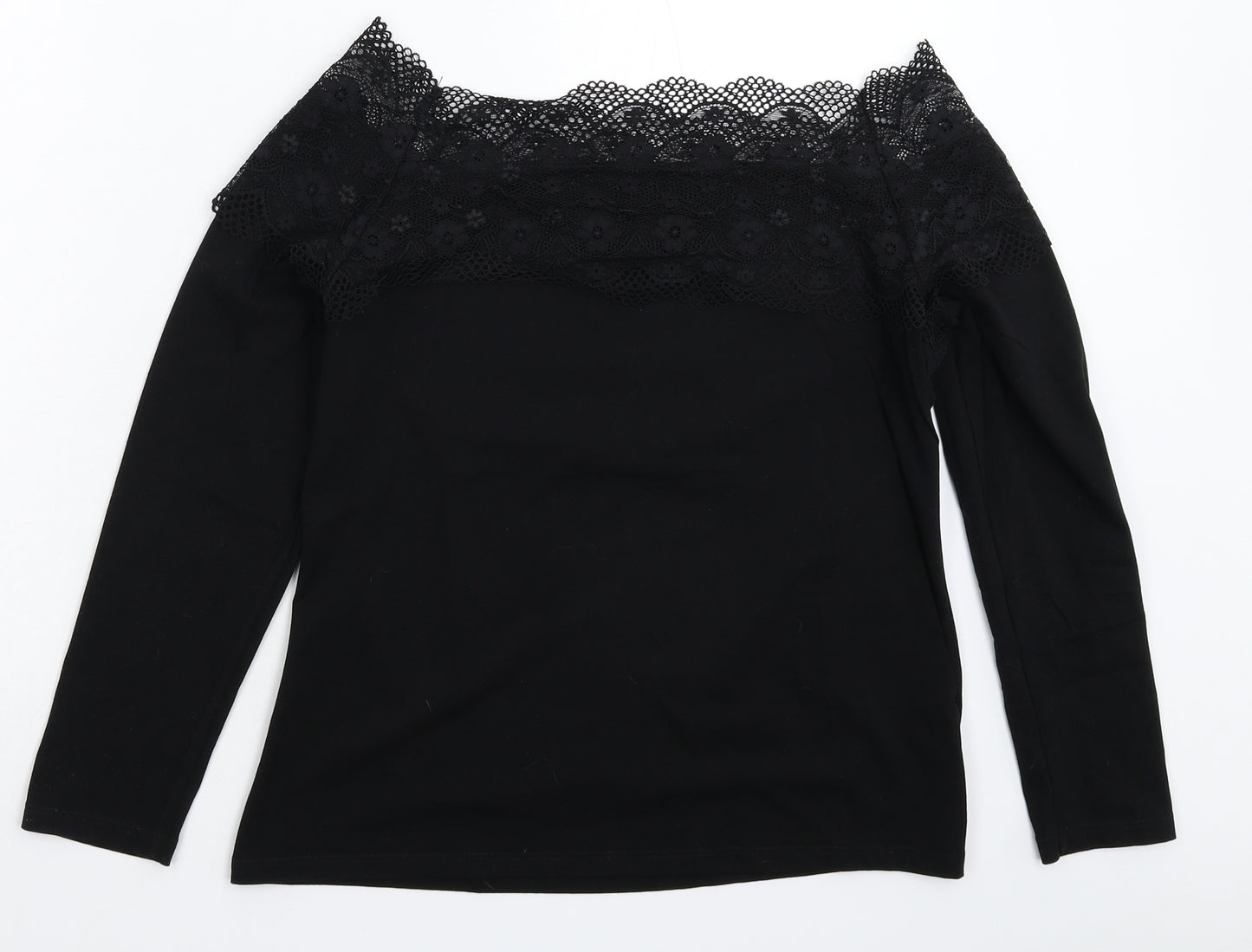 Dorothy Perkins Womens Black   Basic T-Shirt Size 16