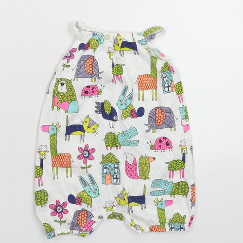 NEXT Girls White   Babygrow One-Piece Size 3-6 Months