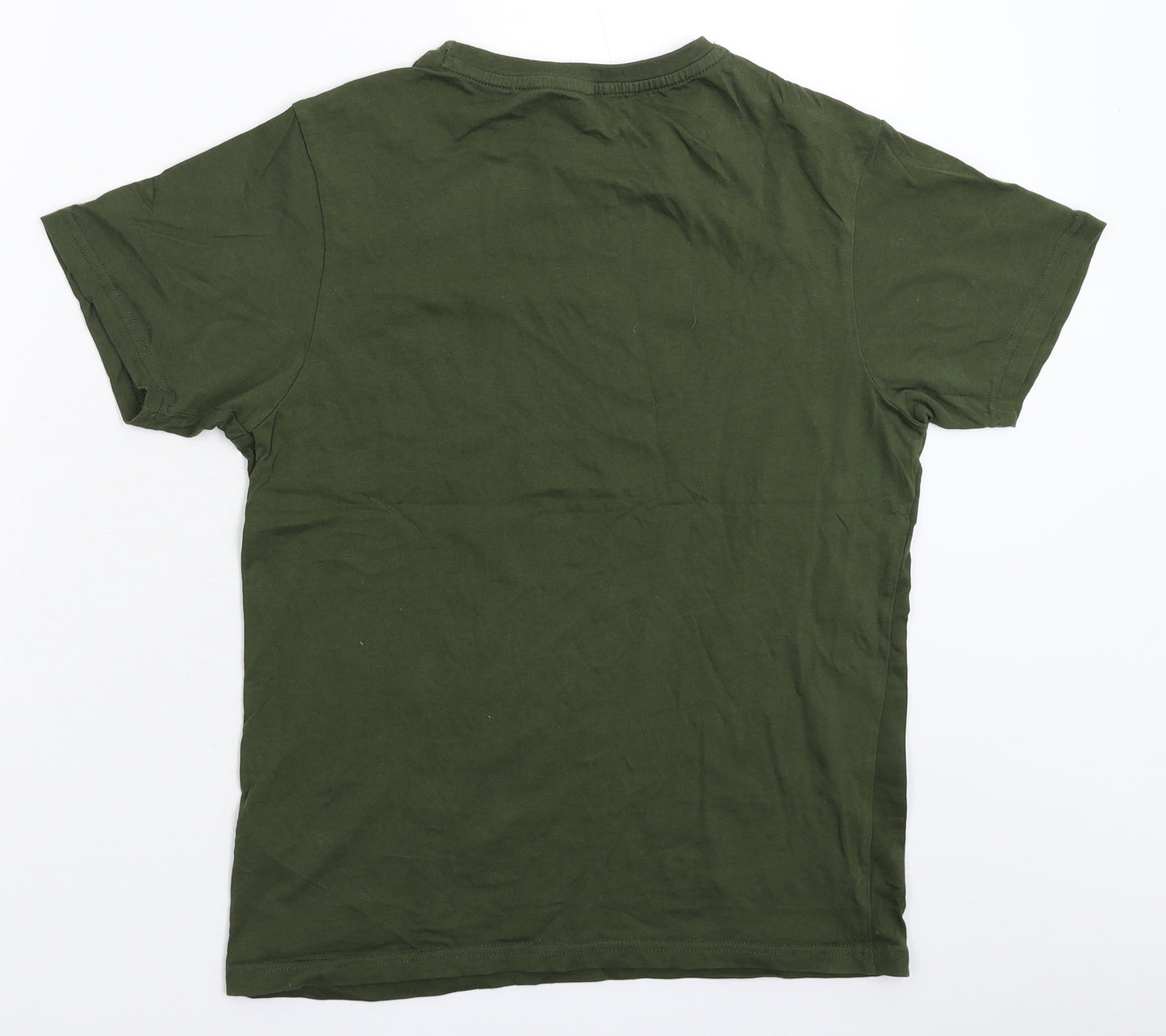 McKenzie Boys Green   Basic T-Shirt Size 14-15 Years