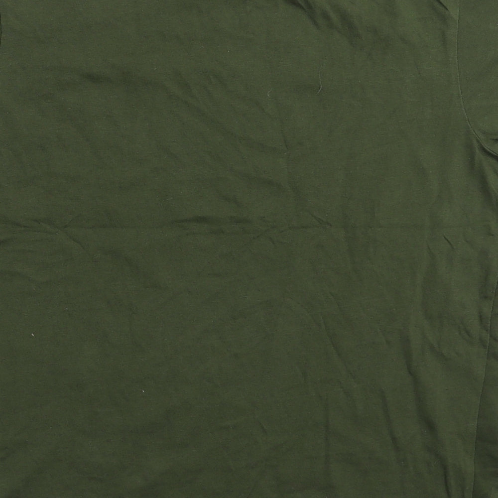 McKenzie Boys Green   Basic T-Shirt Size 14-15 Years
