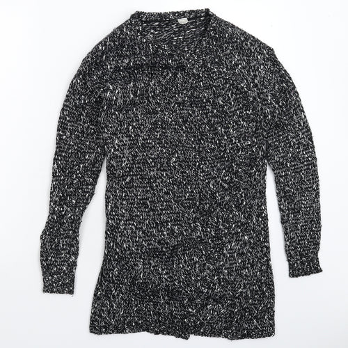 Divided Womens Grey  Knit Cardigan Jumper Size XS