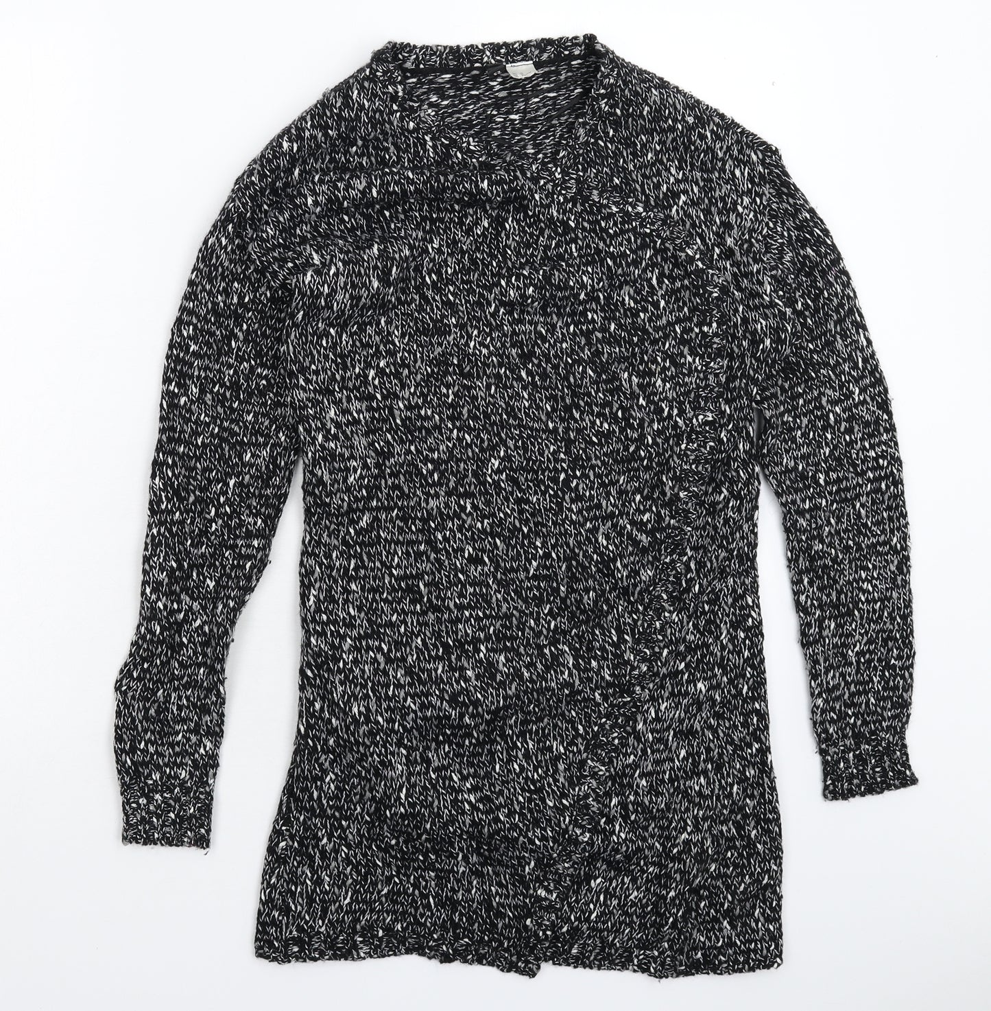Divided Womens Grey  Knit Cardigan Jumper Size XS