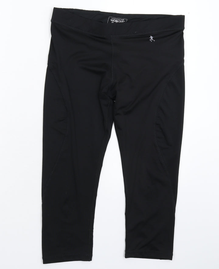 Atmosphere Womens Black   Compression Shorts Size 10