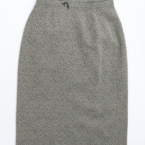 Country Casuals Womens Beige Striped  Straight & Pencil Skirt Size 8