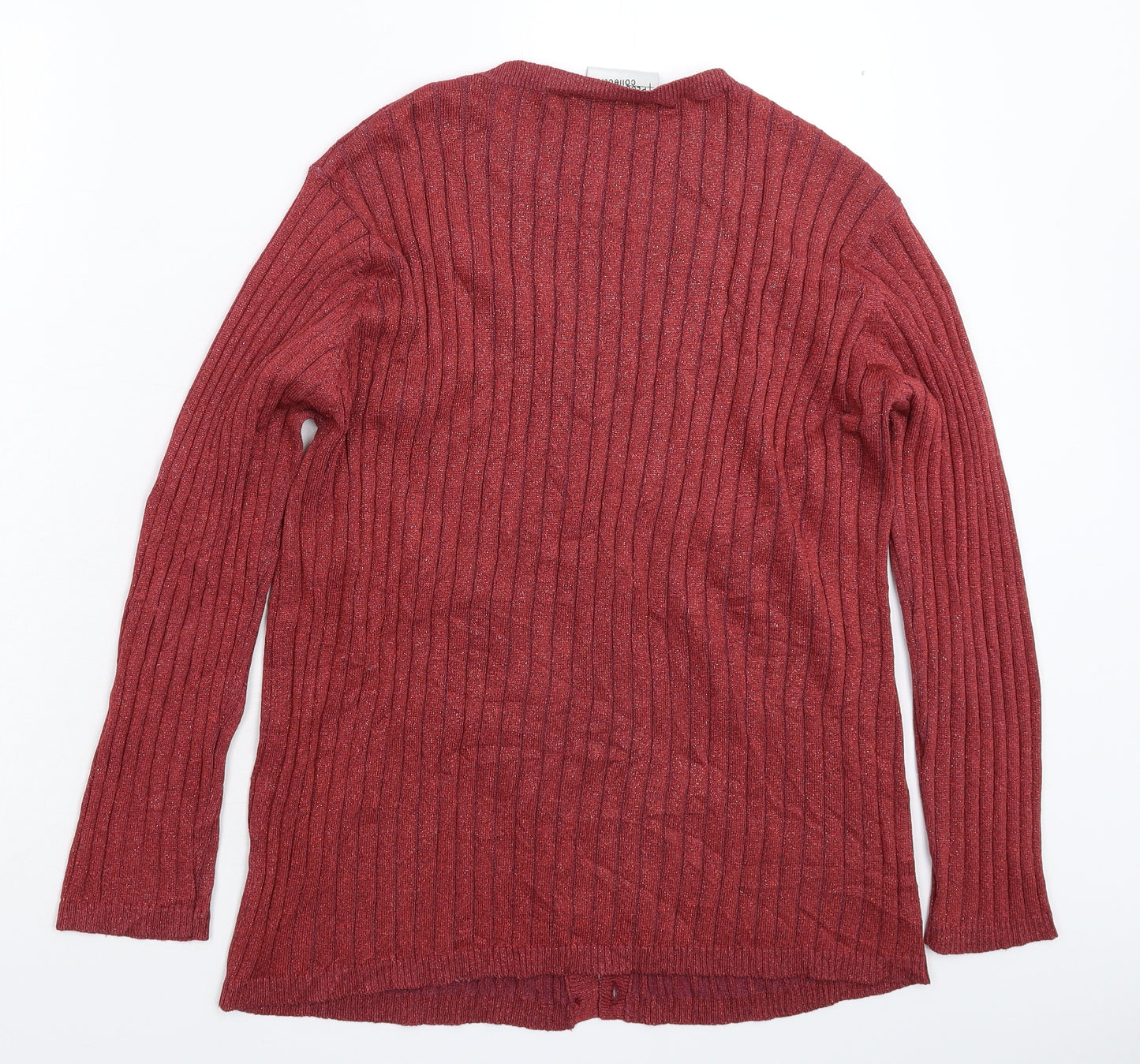 Plus Collection Womens Pink  Knit Cardigan Jumper Size 18