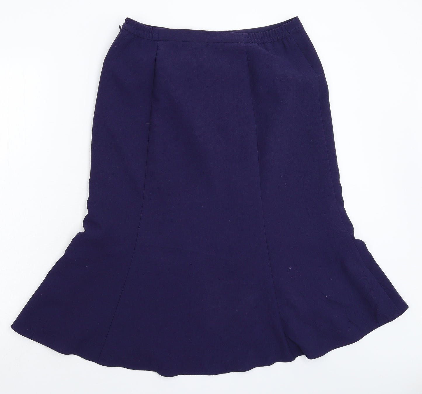 Eastex Womens Blue   Flare Skirt Size 10