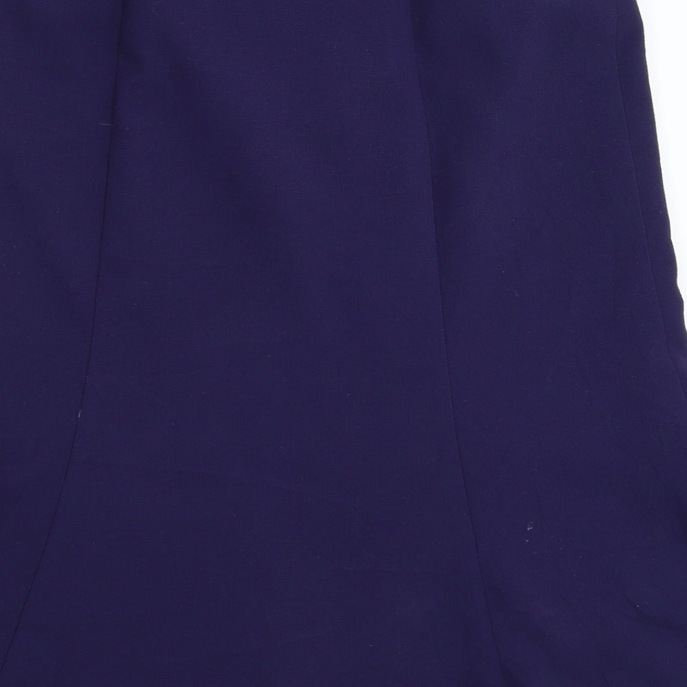 Eastex Womens Blue   Flare Skirt Size 10