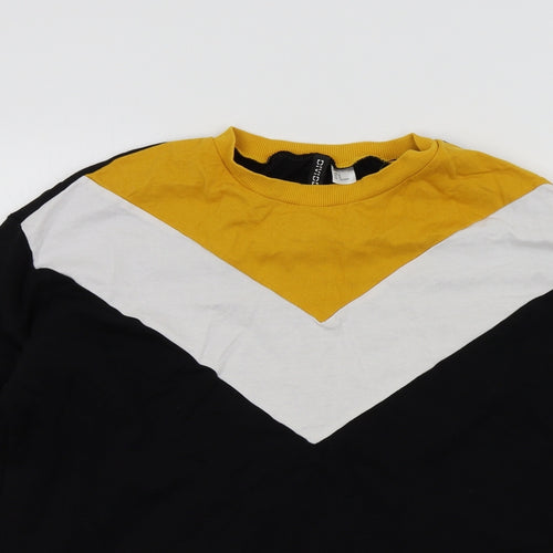 H&M Womens Black   Pullover Jumper Size M