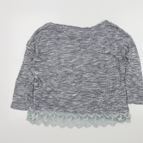 H&M Womens Blue   Pullover Jumper Size M