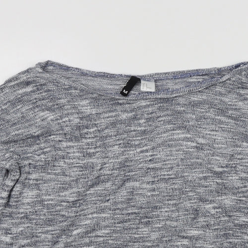 H&M Womens Blue   Pullover Jumper Size M