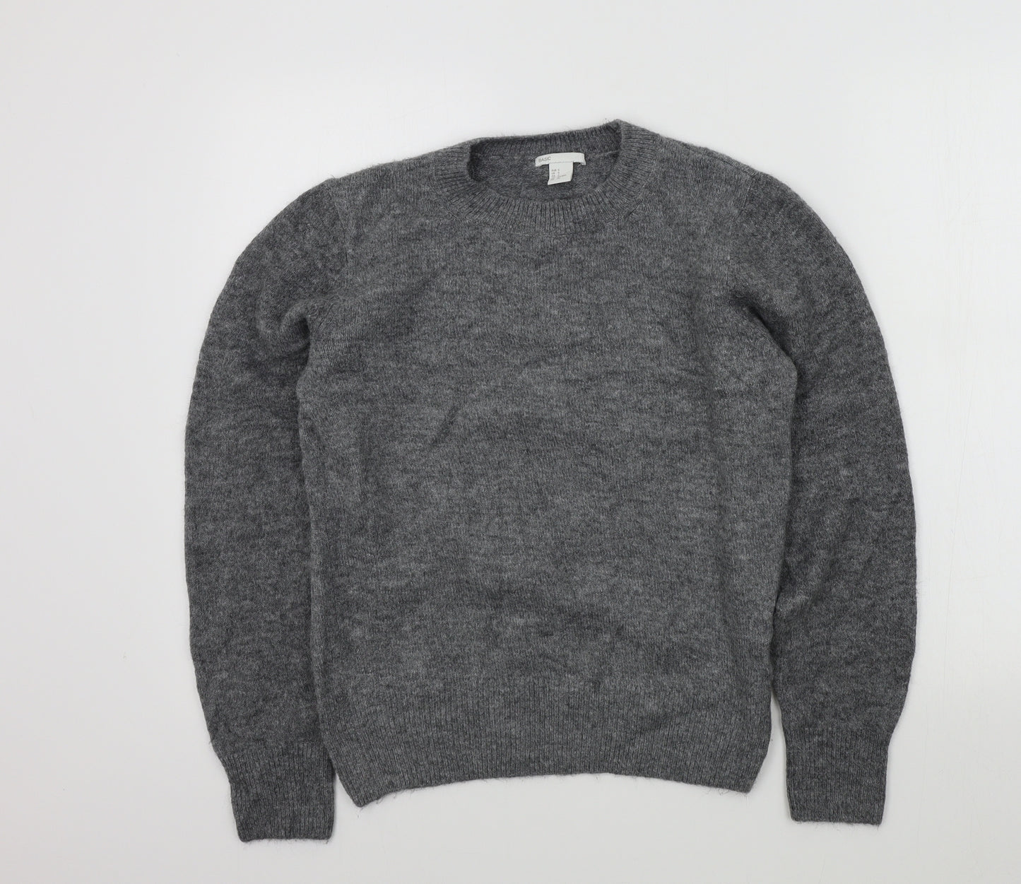 H&M Womens Grey   Pullover Jumper Size S