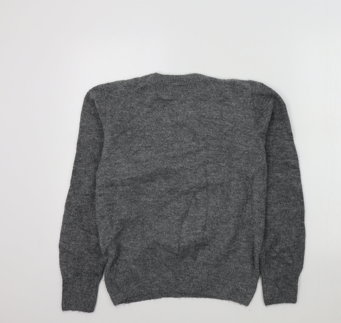 H&M Womens Grey   Pullover Jumper Size S