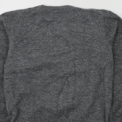 H&M Womens Grey   Pullover Jumper Size S