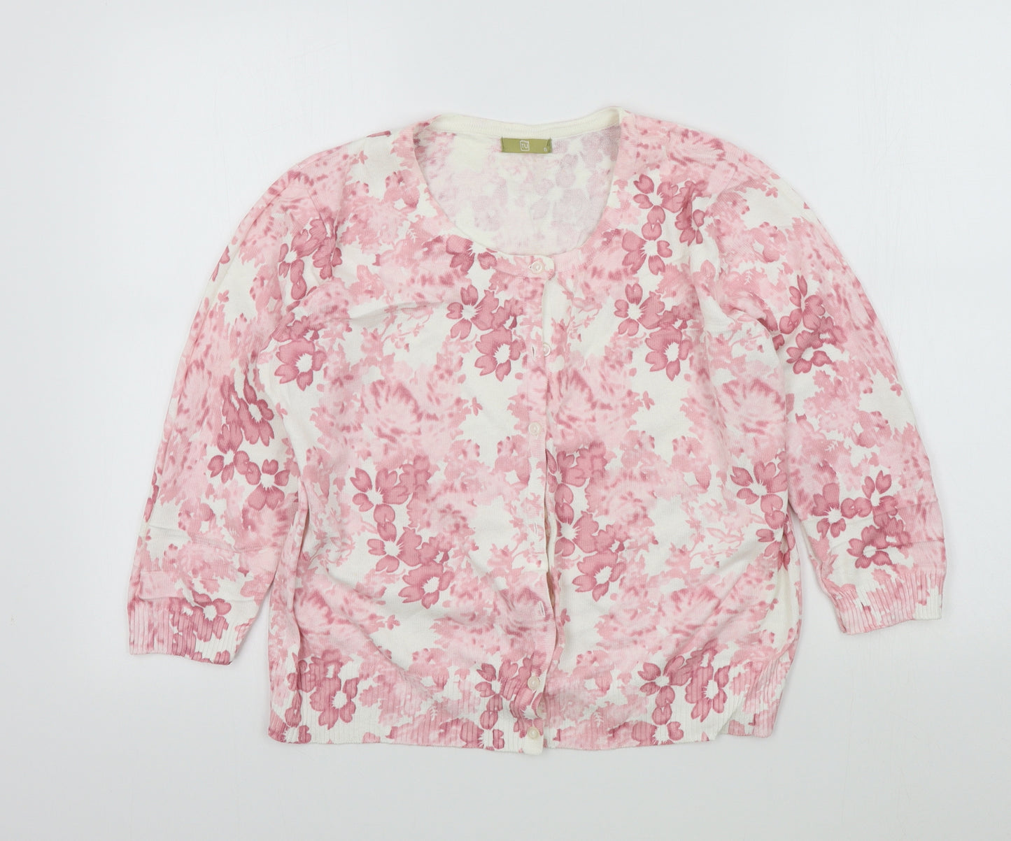 TU Womens Pink   Cardigan Jumper Size 16