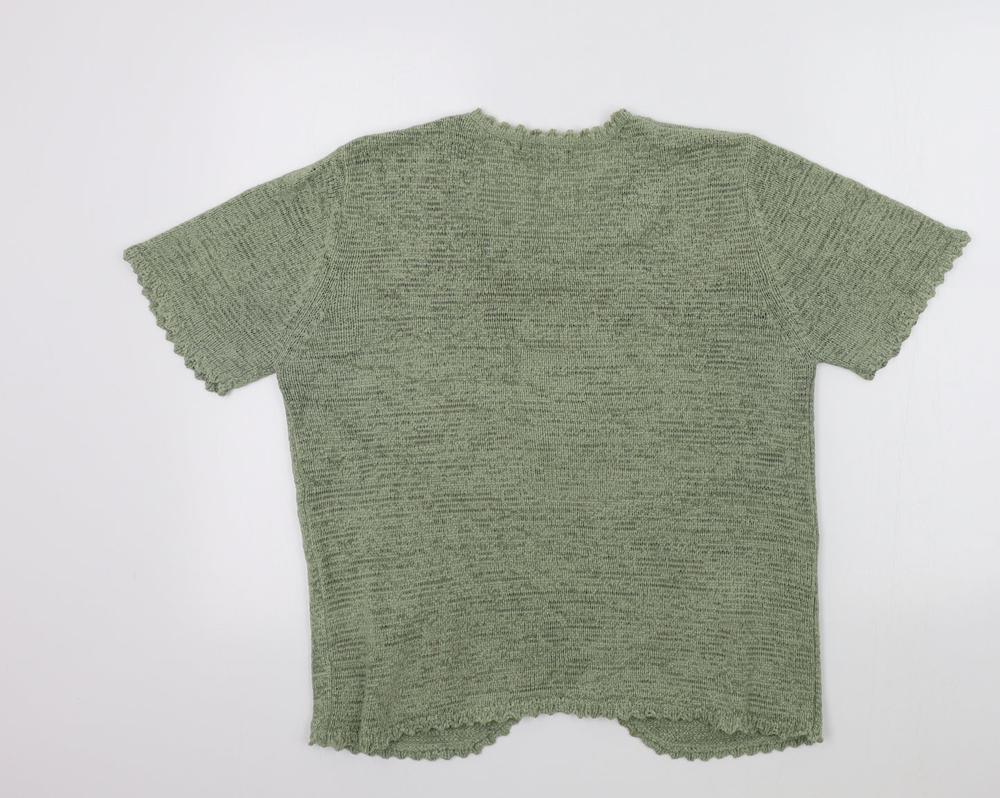 BM Womens Green   Pullover Jumper Size M