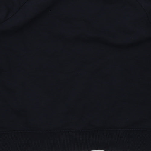 NEXT Boys Blue Colourblock  Pullover Jumper Size 7 Years