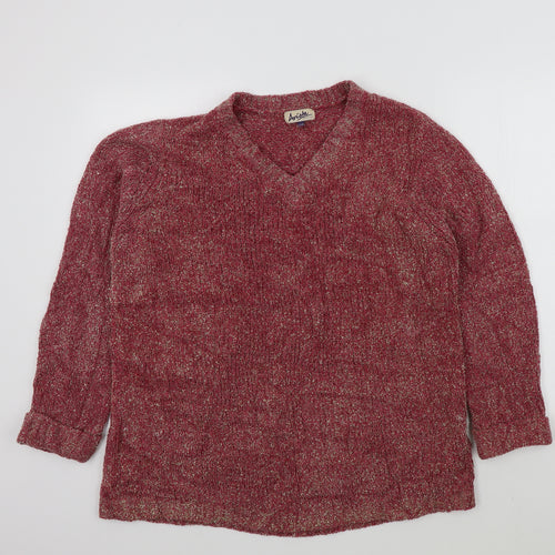 ARISTA Womens Red   Pullover Jumper Size 14