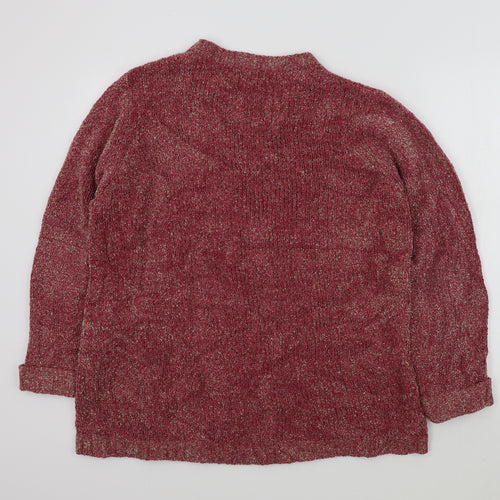ARISTA Womens Red   Pullover Jumper Size 14