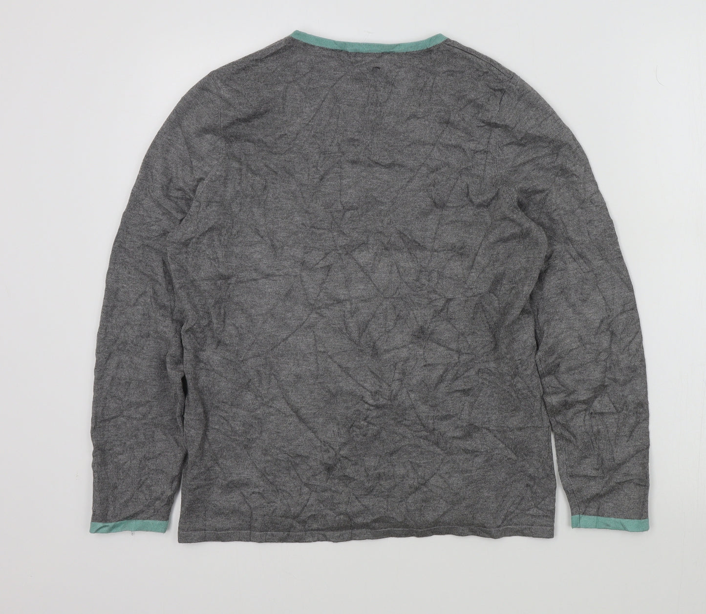Bonmarché Womens Grey   Pullover Jumper Size 12