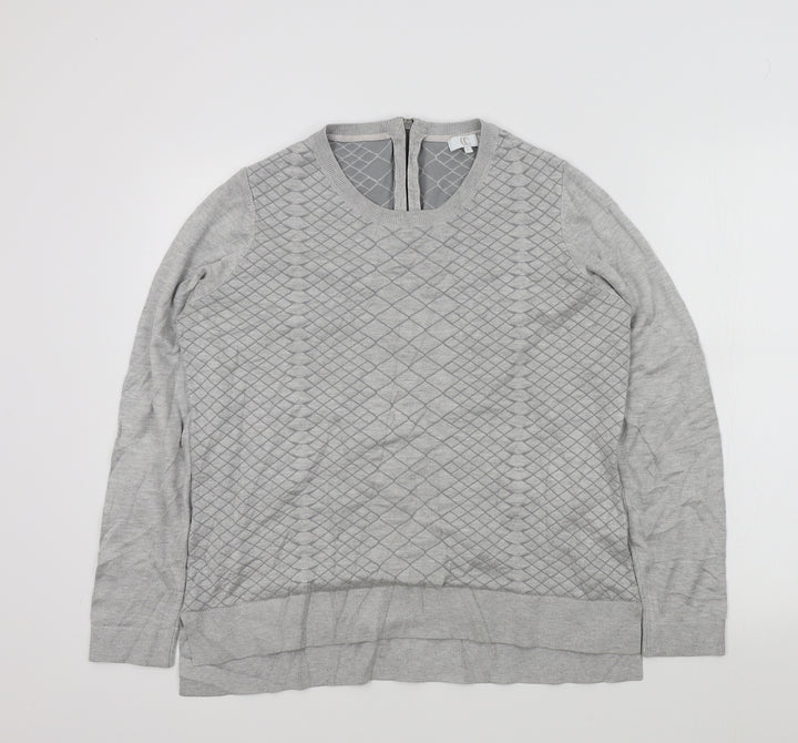 Country Casuals Womens Grey Pullover Jumper Size L