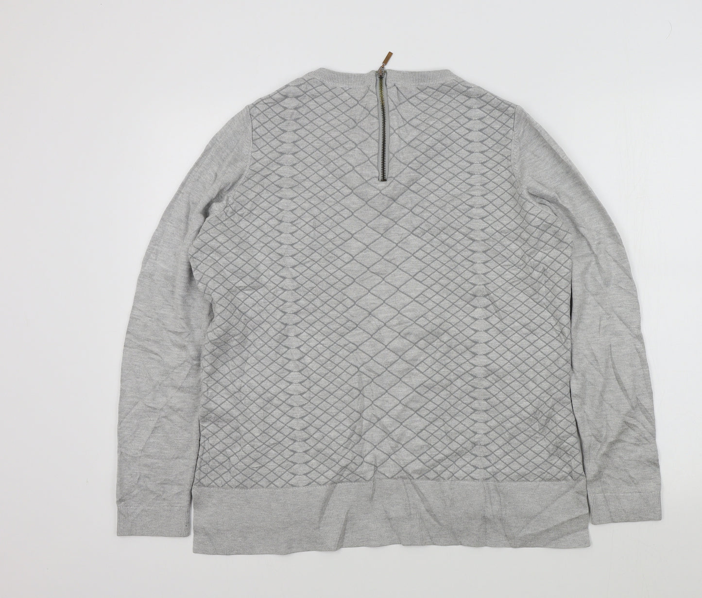 Country Casuals Womens Grey   Pullover Jumper Size L