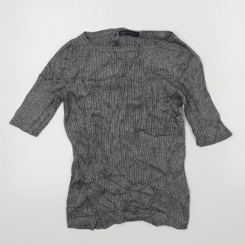 M&S Womens Grey   Pullover Jumper Size 12