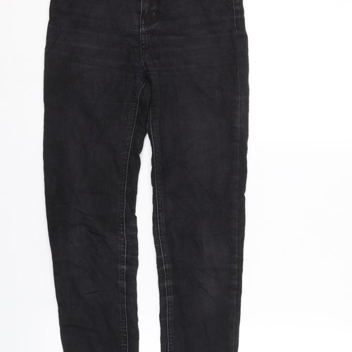 Pull&Bear Womens Black  Denim Skinny Jeans Size 4 L25 in