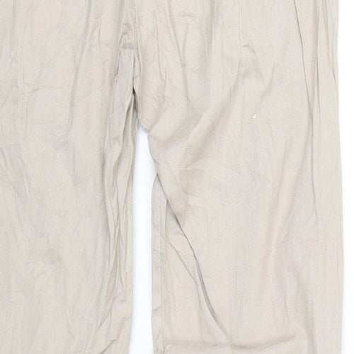 Preworn Womens Beige   Trousers  Size S L25 in