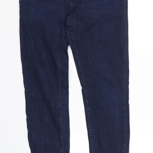 QS Womens Blue  Denim Skinny Jeans Size 34 L27 in