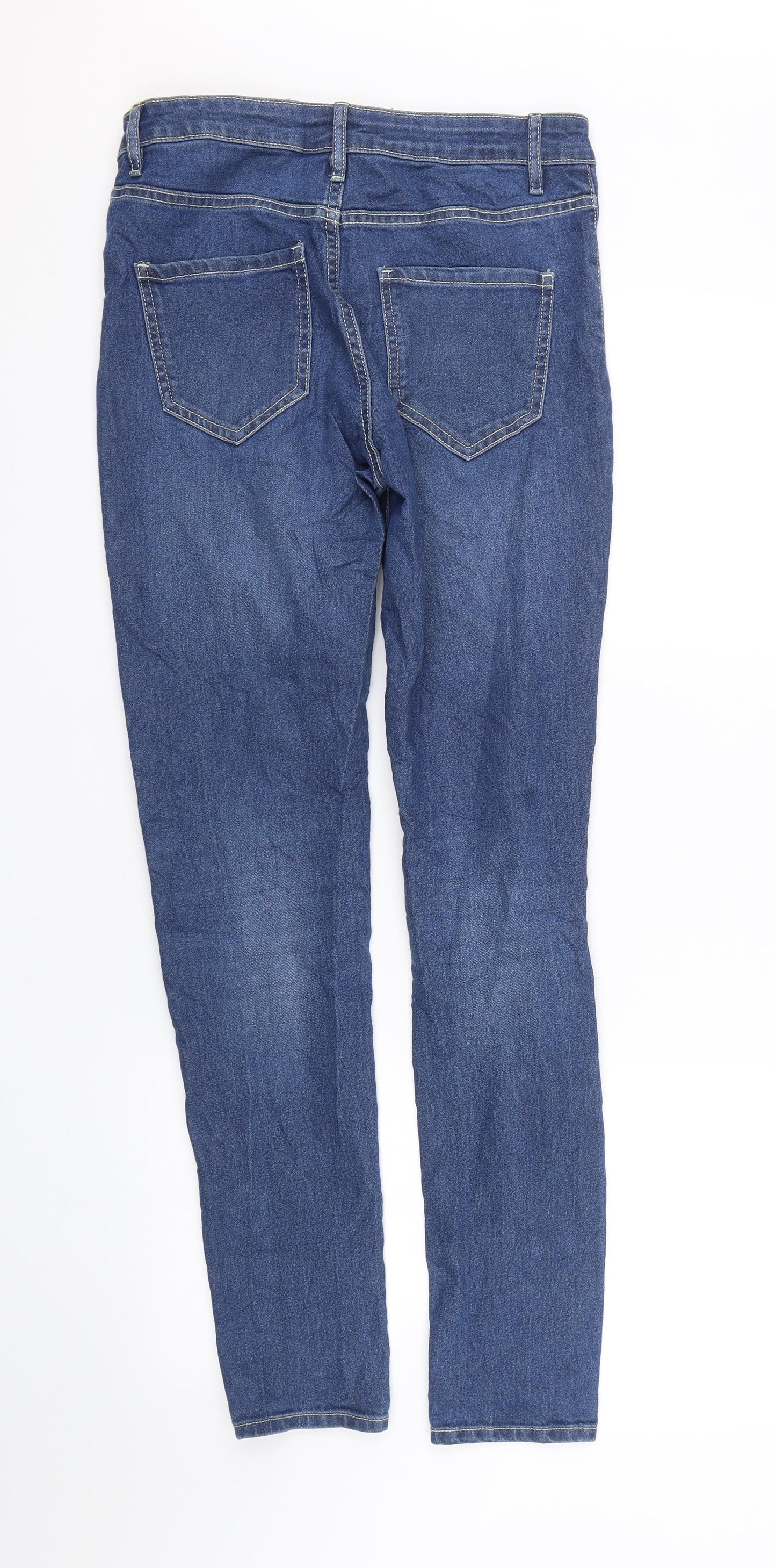 ESMARA Womens Blue  Denim Skinny Jeans Size 8 L29 in
