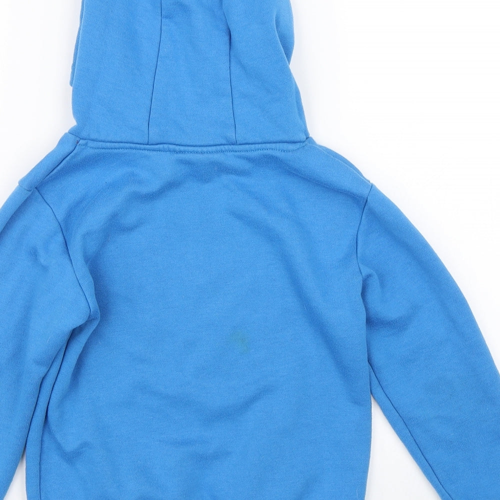 Superman Boys Blue   Pullover Hoodie Size 5-6 Years  - Superman