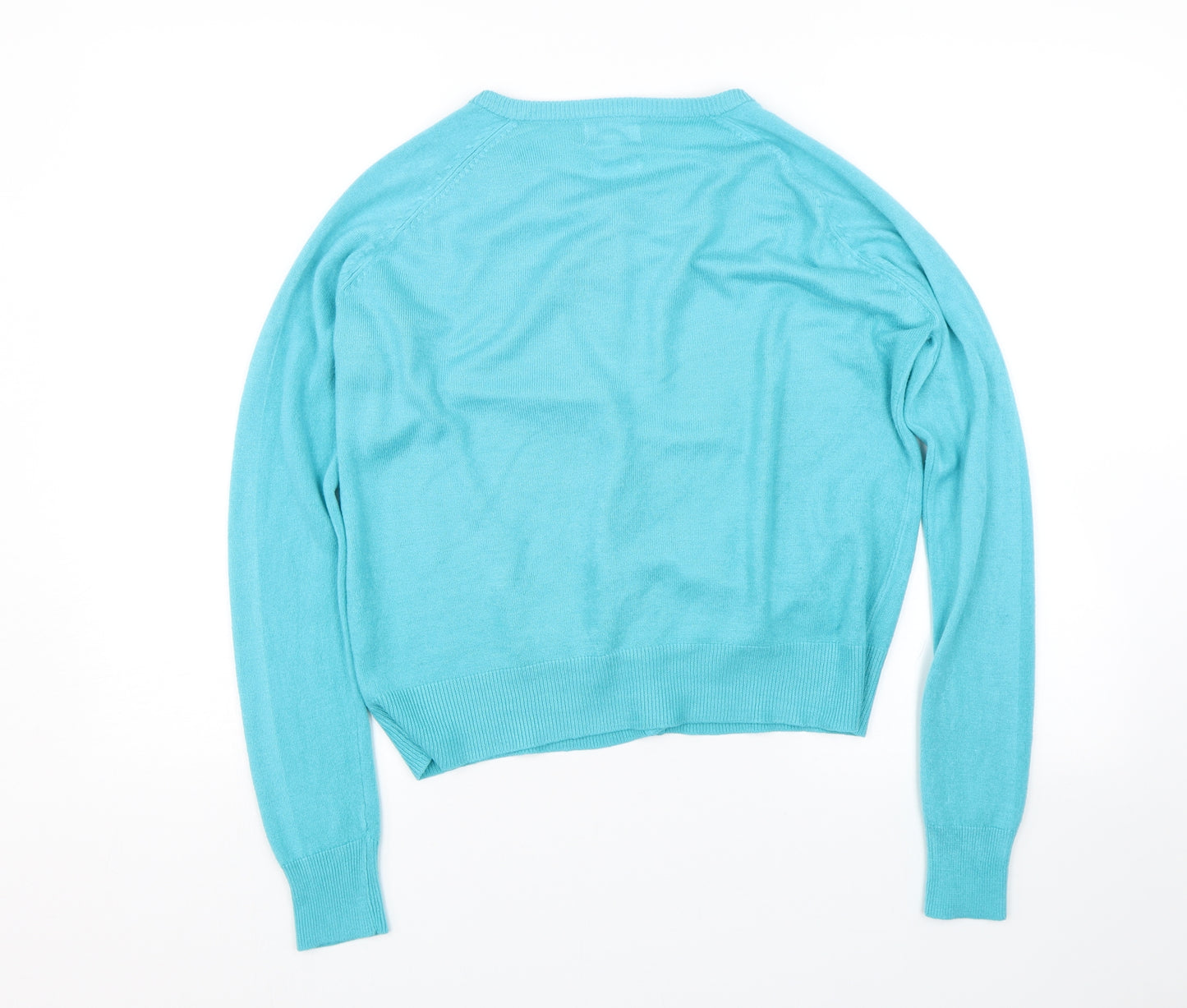 sarah hamilton Womens Blue   Cardigan Jumper Size M