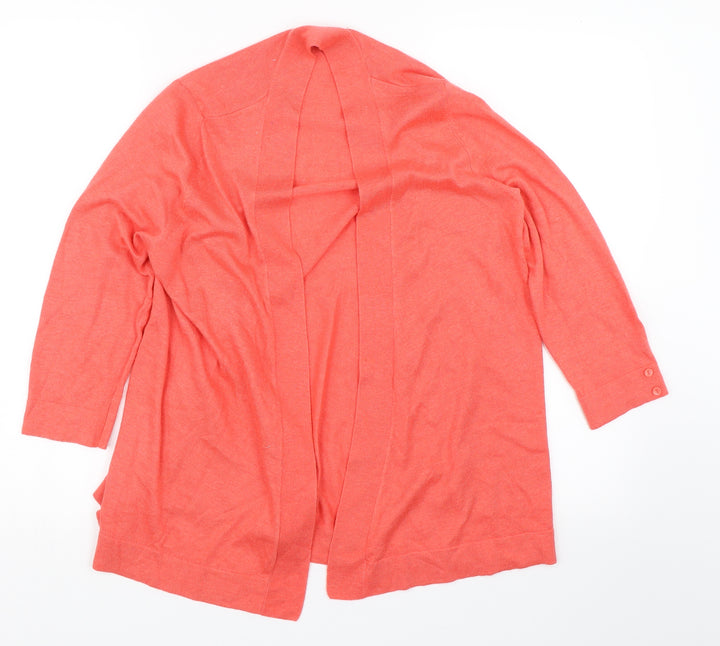 Wallis Womens Red   Cardigan Jumper Size S