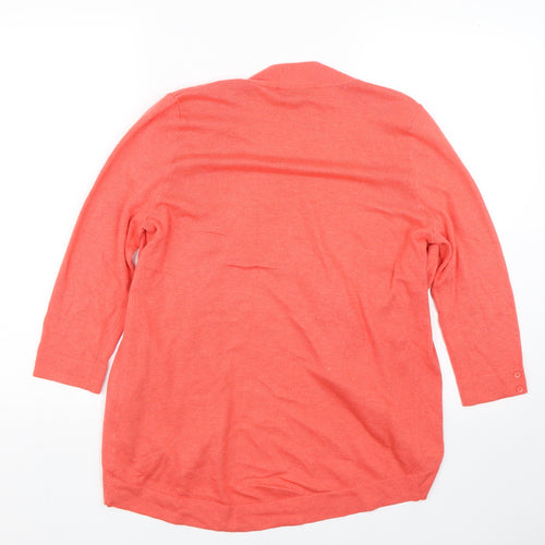 Wallis Womens Red   Cardigan Jumper Size S