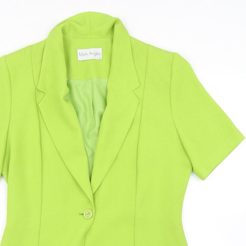 Mark angelo Womens Green   Jacket Blazer Size 12