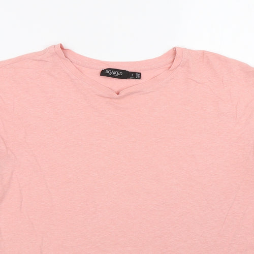 Soaked Womens Pink   Basic T-Shirt Size S