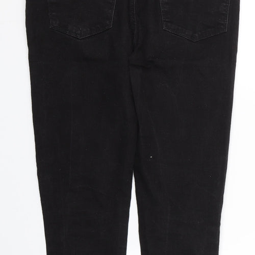 Very Womens Black  Denim Skinny Jeans Size 10 L24.5 in