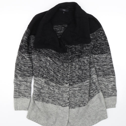 NEXT Womens Grey   Cardigan Jumper Size S