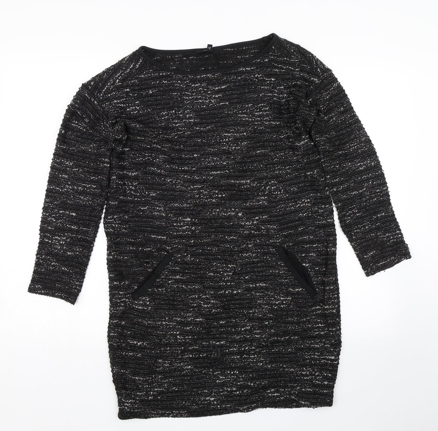 NEXT Womens Black   Jumper Dress  Size 8