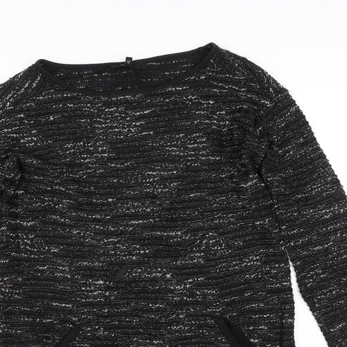 NEXT Womens Black   Jumper Dress  Size 8
