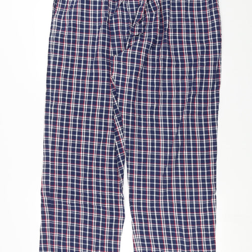 TU Mens Blue Check   Pyjama Pants Size 2XL